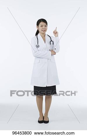 Stock Image - Japanese doctor. Fotosearch