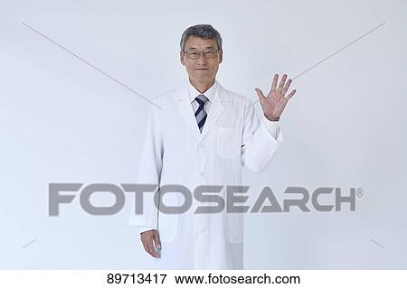 Stock Photo - Japanese doctor. Fotosearch