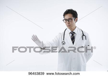 Stock Photo - Japanese doctor. Fotosearch