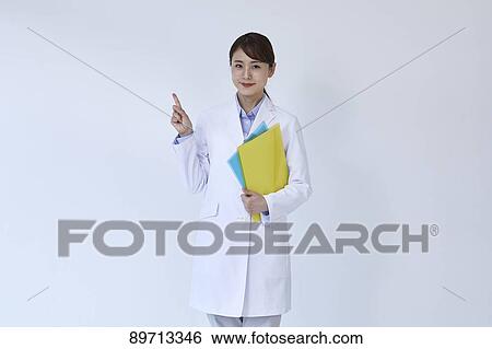 Stock Photograph - Japanese doctor. Fotosearch