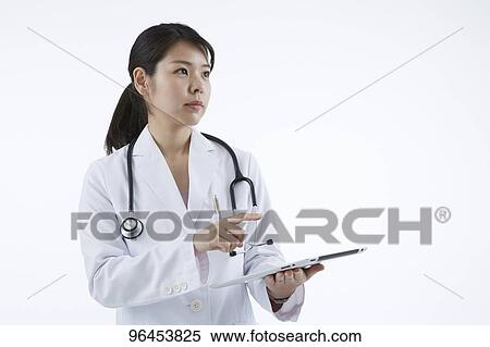 Stock Photography - Japanese doctor. Fotosearch
