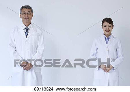 Picture - Japanese doctors. Fotosearch