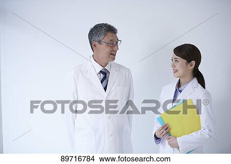 Picture - Japanese doctors. Fotosearch