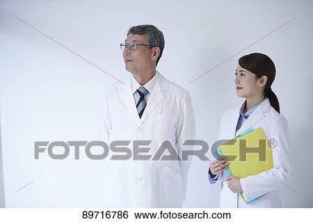 Stock Photograph - Japanese doctors. Fotosearch