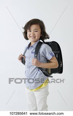 Japanese elementary school kid View Large Photo Image Stock Image - Japanese elementary school kid. Fotosearch