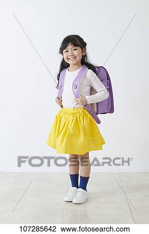 Japanese elementary school kid View Large Photo Image Stock Image - Japanese elementary school kid. Fotosearch