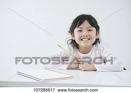 Japanese elementary school kid View Large Photo Image Stock Photo - Japanese elementary school kid. Fotosearch