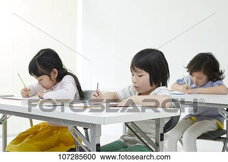 Japanese elementary school kids View Large Photo Image Stock Image - Japanese elementary school kids. Fotosearch