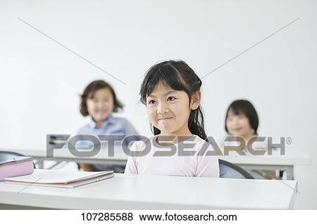 Japanese elementary school kids View Large Photo Image Stock Photo - Japanese elementary school kids. Fotosearch