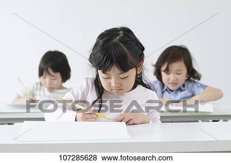 Japanese elementary school kids View Large Photo Image Stock Photo - Japanese elementary school kids. Fotosearch
