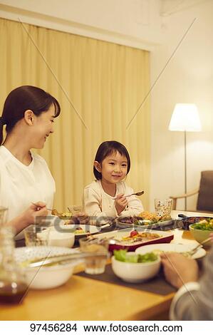 Japanese family at home View Large Photo Image Picture - Japanese family at home. Fotosearch