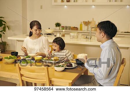 Japanese family at home View Large Photo Image Picture - Japanese family at home. Fotosearch