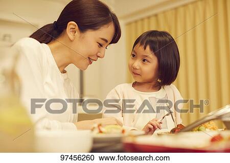 Japanese family at home View Large Photo Image Stock Image - Japanese family at home. Fotosearch