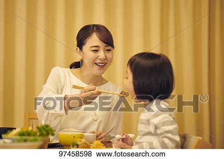 Japanese family at home View Large Photo Image Stock Photo - Japanese family at home. Fotosearch