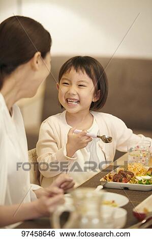 Japanese family at home View Large Photo Image Stock Photograph - Japanese family at home. Fotosearch