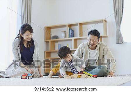 Japanese family View Large Photo Image Stock Image - Japanese family. Fotosearch