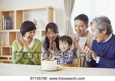 Japanese family View Large Photo Image Stock Image - Japanese family. Fotosearch