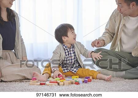 Japanese family View Large Photo Image Stock Image - Japanese family. Fotosearch