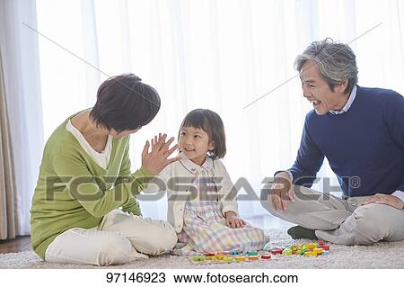 Japanese family View Large Photo Image Stock Image - Japanese family. Fotosearch