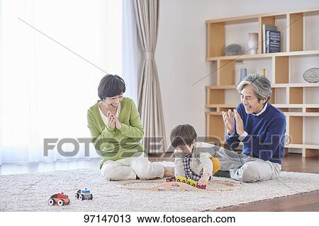 Japanese family View Large Photo Image Stock Image - Japanese family. Fotosearch
