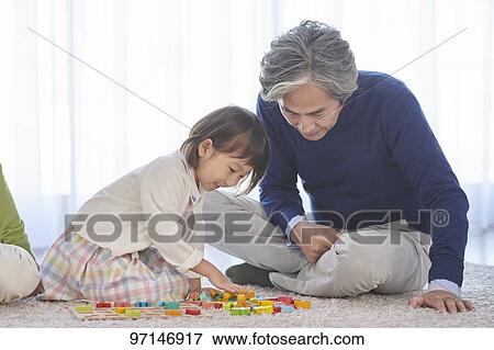 Stock Photo - Japanese family. Fotosearch