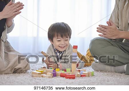 Japanese family View Large Photo Image Stock Photography - Japanese family. Fotosearch