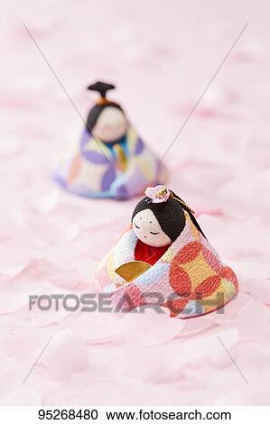 Stock Image - Japanese Hina dolls. Fotosearch