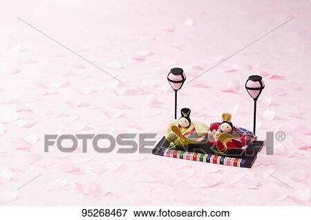 Stock Photo - Japanese Hina dolls. Fotosearch