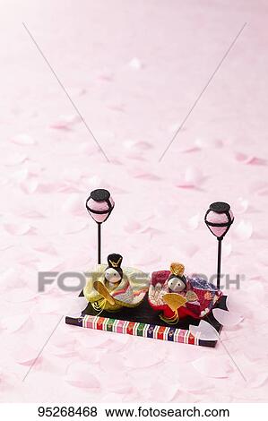 Japanese Hina dolls View Large Photo Image Stock Photo - Japanese Hina dolls. Fotosearch