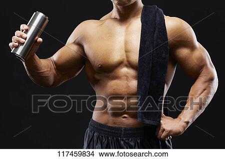Japanese male bodybuilder View Large Photo Image Picture - Japanese male bodybuilder. Fotosearch