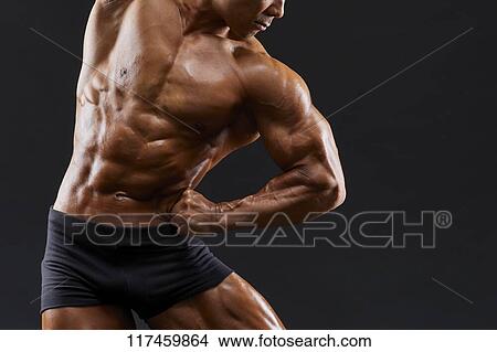 Japanese male bodybuilder View Large Photo Image Picture - Japanese male bodybuilder. Fotosearch