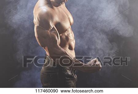 Japanese male bodybuilder View Large Photo Image Stock Image - Japanese male bodybuilder. Fotosearch