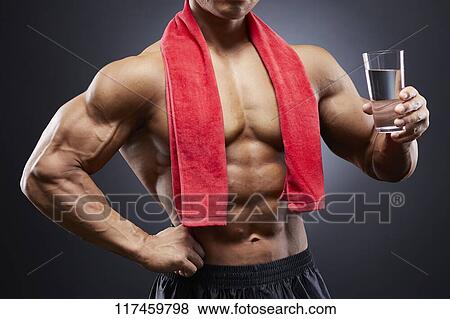 Japanese male bodybuilder View Large Photo Image Stock Photo - Japanese male bodybuilder. Fotosearch