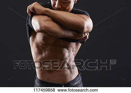 Japanese male bodybuilder View Large Photo Image Stock Photo - Japanese male bodybuilder. Fotosearch