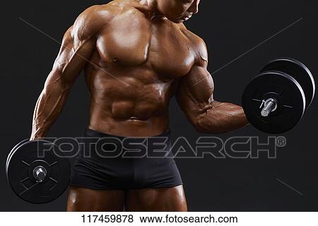 Japanese male bodybuilder View Large Photo Image Stock Photo - Japanese male bodybuilder. Fotosearch
