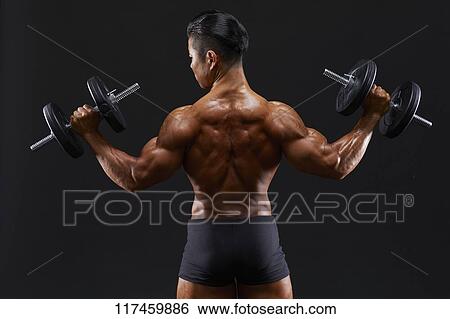 Japanese male bodybuilder View Large Photo Image Stock Photograph - Japanese male bodybuilder. Fotosearch