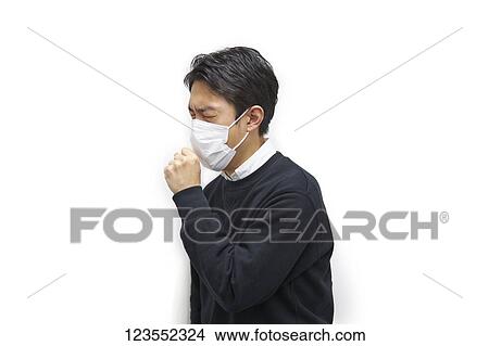Japanese man wearing mask View Large Photo Image Picture - Japanese man wearing mask. Fotosearch