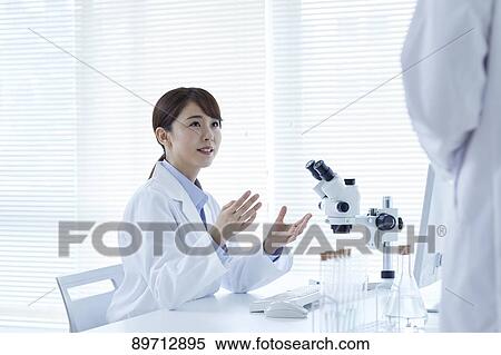 Japanese researchers in the lab View Large Photo Image Stock Photography - Japanese researchers in the lab. Fotosearch