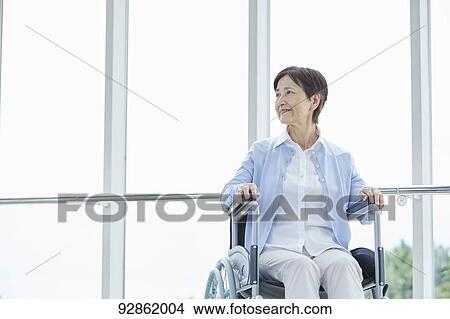 Picture - Japanese senior woman. Fotosearch