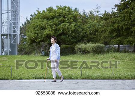Japanese senior woman View Large Photo Image Stock Photo - Japanese senior woman. Fotosearch