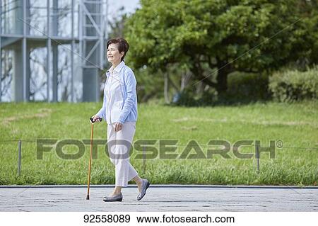 Japanese senior woman View Large Photo Image Stock Photo - Japanese senior woman. Fotosearch