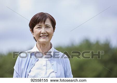 Japanese senior woman View Large Photo Image Stock Photography - Japanese senior woman. Fotosearch