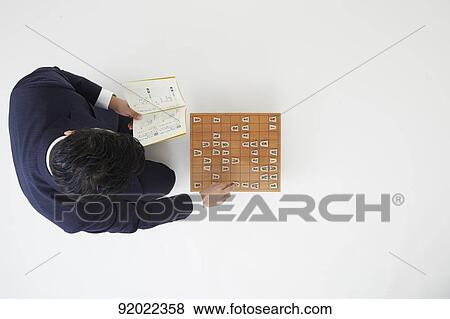 Stock Photo - Japanese shogi player. Fotosearch