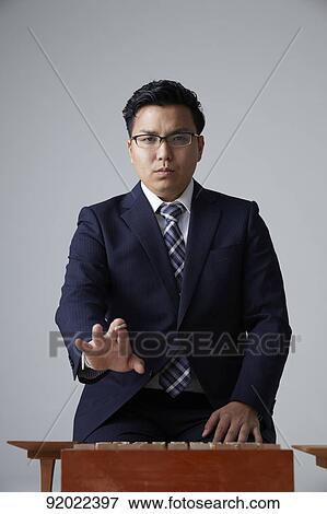 Japanese shogi player View Large Photo Image Stock Photo - Japanese shogi player. Fotosearch