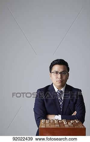Stock Photo - Japanese shogi player. Fotosearch