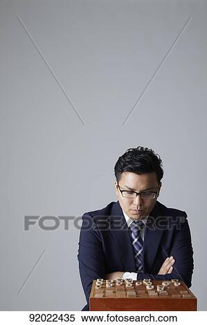 Stock Photography - Japanese shogi player. Fotosearch
