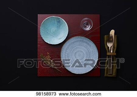 Japanese style tableware View Large Photo Image Stock Image - Japanese style tableware. Fotosearch