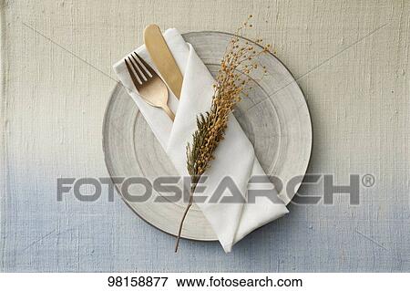 Stock Photo - Japanese style tableware. Fotosearch