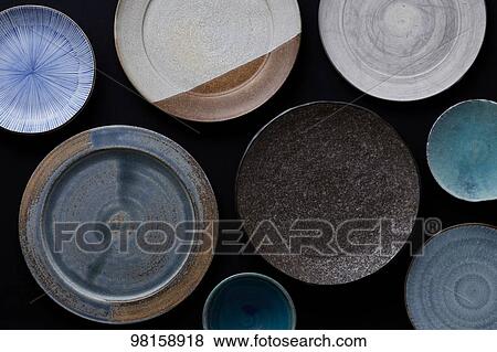 Stock Photo - Japanese style tableware. Fotosearch