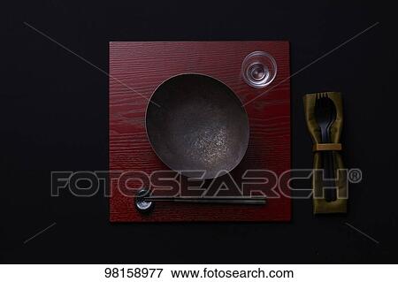 Stock Photo - Japanese style tableware. Fotosearch